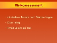 Abbildung 15: Sturzrisiko - Frakturrisiko