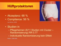 Abbildung 18: Sturzrisiko - Frakturrisiko