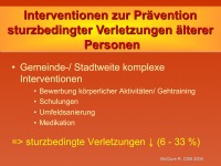 Abbildung 19: Sturzrisiko - Frakturrisiko