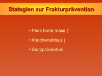 Abbildung 20: Sturzrisiko - Frakturrisiko