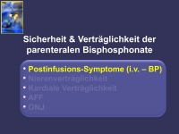 Abbildung 3: Parenterale Bisphosphonate