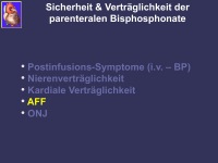 Abbildung 9: Parenterale Bisphosphonate