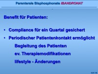 Abbildung 20: Parenterale Bisphosphonate