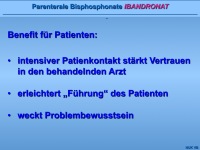 Abbildung 21: Parenterale Bisphosphonate