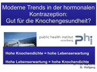 Abbildung 2: Knochengesundheit