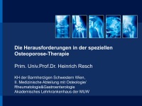 Abbildung 1: Osteoporose-Therapie