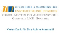 Abbildung 44: Tiroler Zentrum f�r Altersfrakturen