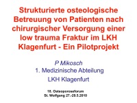 Abbildung 1: Low-trauma-Fraktur