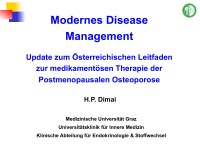 Abbildung 1: Modernes Disease Management
