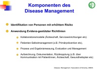 Abbildung 3: Modernes Disease Management