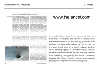 Abbildung 49: Osteoporose - Frakturen
