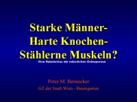 Abbildung 1: M�nnliche Osteoporose
