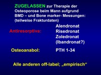 Abbildung 17: M�nnliche Osteoporose