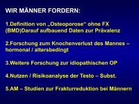 Abbildung 23: M�nnliche Osteoporose
