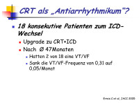 Abbildung 23: CRT - Antiarrhythmikum