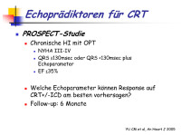 Abbildung 30: CRT - Echopr�diktoren