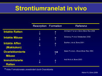 Abbildung 40: Strontiumranelat in vivo