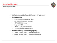 Abbildung 14: Knochenbiopsien
