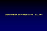 Abbildung 17: BALTO-Studie