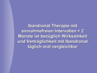 Abbildung 13: Ibandronat-Therapie