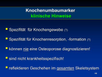 Abbildung 5: Knochenumbaumarker