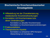 Abbildung 6: Knochenumbaumarker