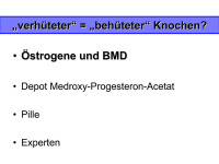 Abbildung 2: Estrogen - BMD