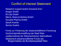 Abbildung 2: Conflict of Interest