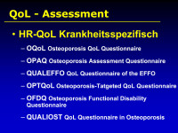 Abbildung 7: QoL-Assessment
