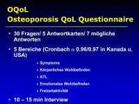 Abbildung 10: Osteoporose-QoL-Questionnaire