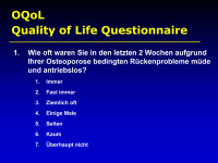 Abbildung 11: QoL-Questionnaire