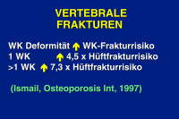 Abbildung 6: Vertebrale Fraktur