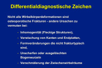 Abbildung 27: Differentialdiagnostische Zeichen