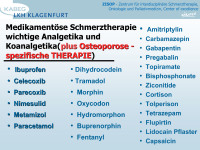 Abbildung 2: Medikament�se Schmerztherapie