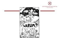 Abbildung 5: Kyphoplastie - Warum?