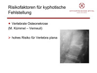 Abbildung 10: Kyphotische Fehlstellung