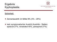 Abbildung 26: Kyphoplastie