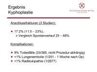 Abbildung 27: Kyphoplastie