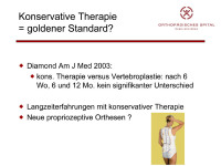 Abbildung 30: Konservative Therapie