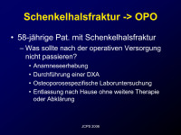 Abbildung 2: Schenkelhalsfraktur - OPO