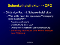 Abbildung 3: Schenkelhalsfraktur - OPO
