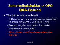 Abbildung 9: Schenkelhalsfraktur - OPO - DXA