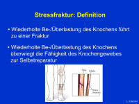 Abbildung 4: Stressfrakturen