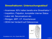 Abbildung 13: Stressfrakturen