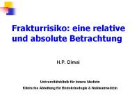 Abbildung 1: Frakturrisiko