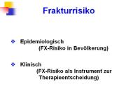 Abbildung 4: Frakturrisiko