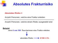 Abbildung 6: Frakturrisiko
