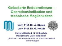 Abbildung 1: Endoprothesen