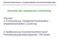 Abbildung 7: Endoprothesen
