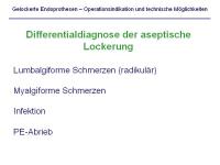 Abbildung 14: Endoprothesen